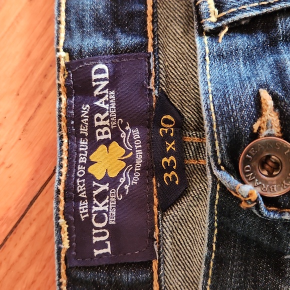 Lucky Brand 361 Vintage Straight Jeans Sz 33 x 30 - Picture 4 of 11